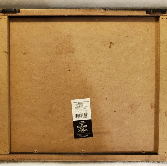 Disney Nightmare Before Christmas Printed Jack Skellington & Sally Canvas Print - Picture 11 of 11